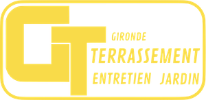 Cette image représente le logo de l'entreprise Gironde terrassement et entretien jardin